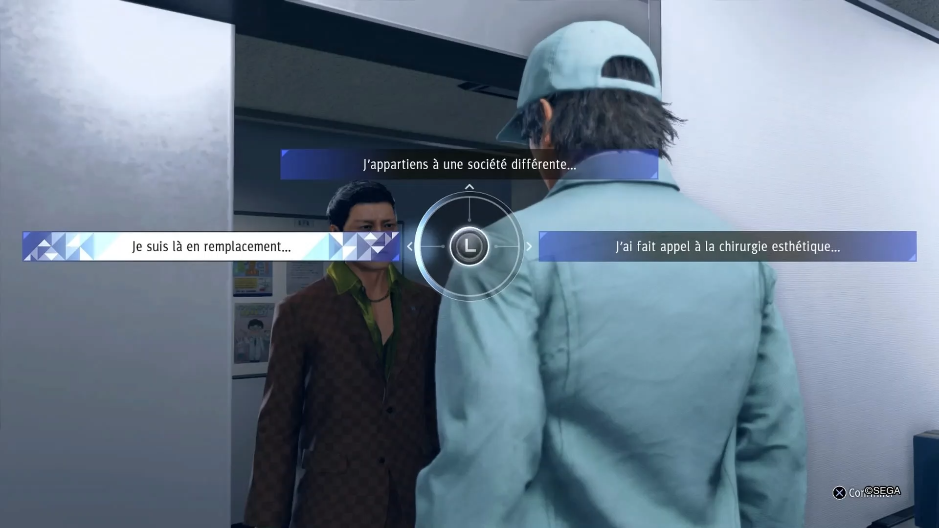 Choix de dialogue