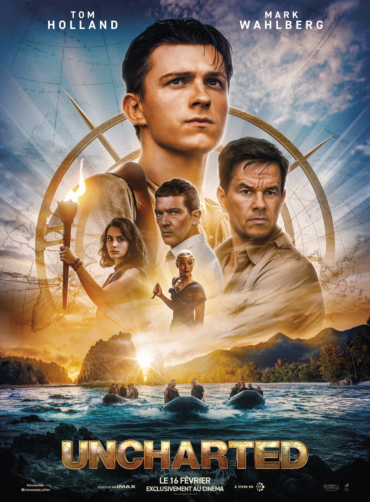 affiche du film Uncharted